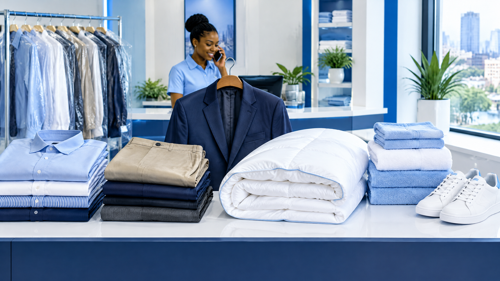 Laundry service pricing and clothing care