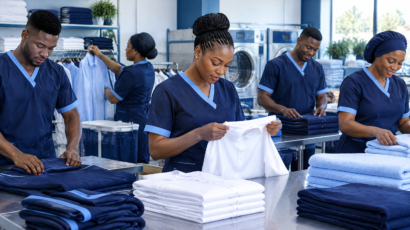 Laundry care team and dependable service